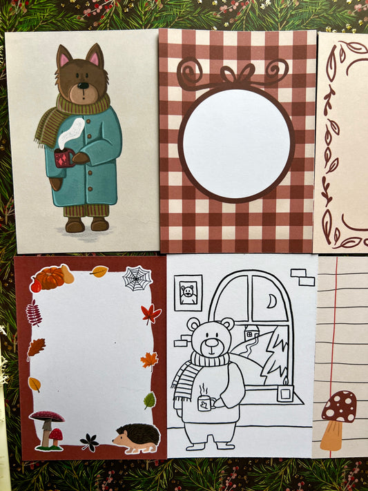 8 Herfst Kaartjes (A7)