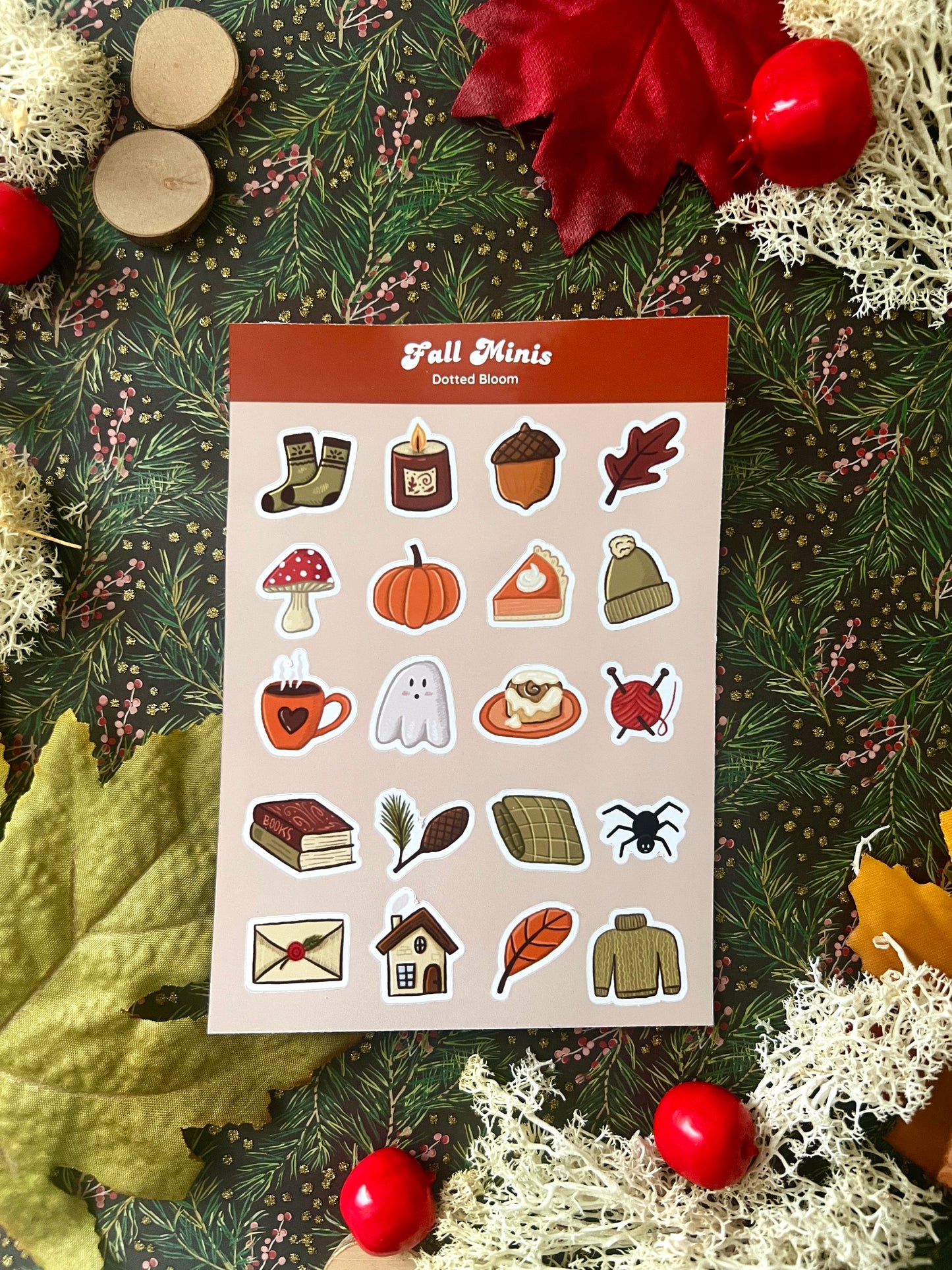 Fall Minis Stickersheet