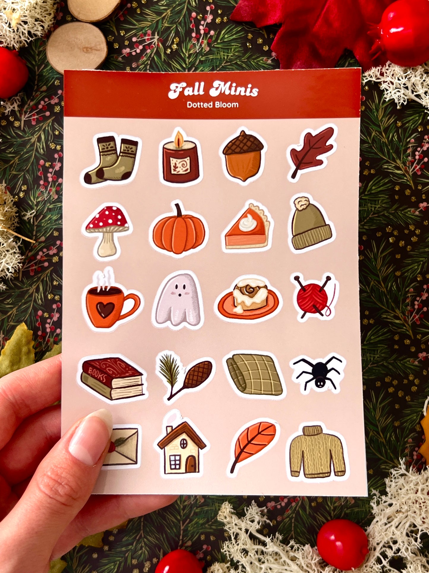 Fall Minis Stickersheet