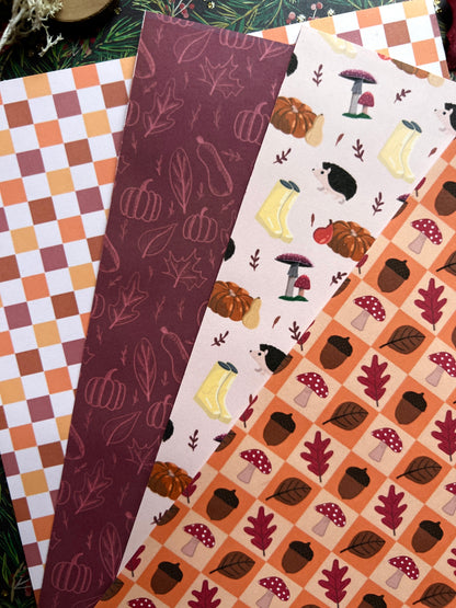 Cozy Fall paper pack