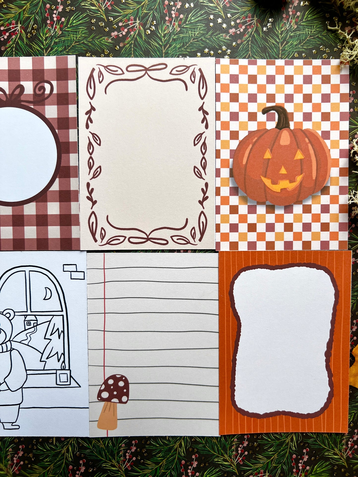 8 Herfst Kaartjes (A7)